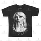 Camiseta Algodão Unissex Sabrina Carpenter Preto e Branco
