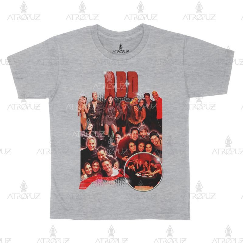 Camiseta Algodão Unissex Banda RBD Rebeldes