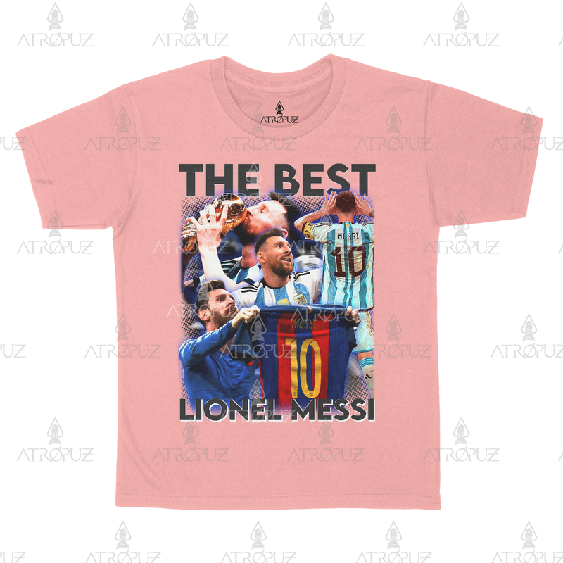 Camiseta Algodão Unissex The Best Messi