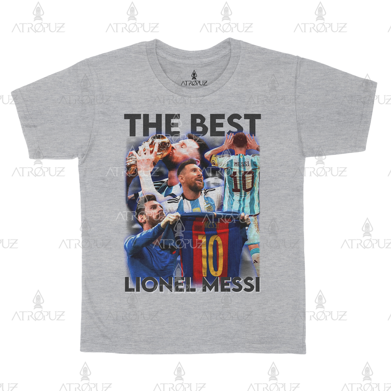 Camiseta Algodão Unissex The Best Messi