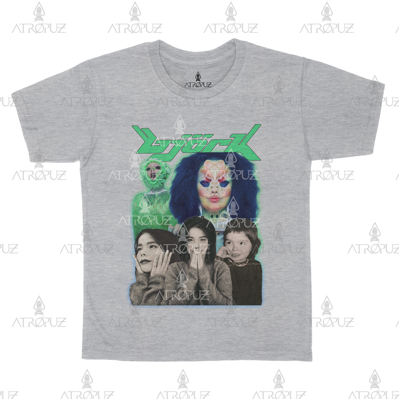Camiseta Algodão Unissex Björk cantora