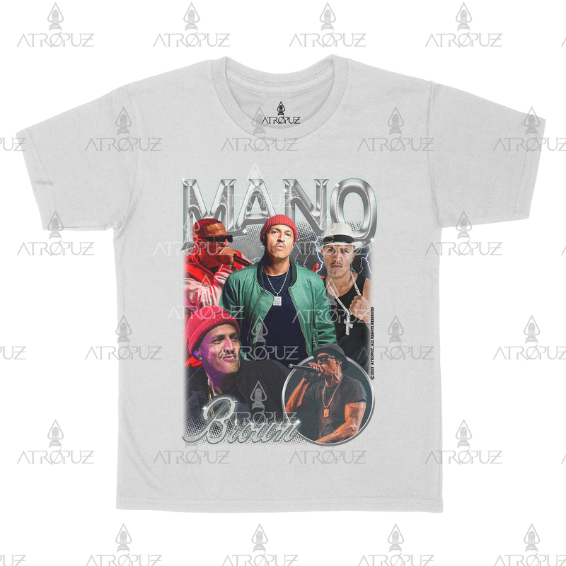 Camiseta Algodão Unissex Mano Brown Racionais MC's