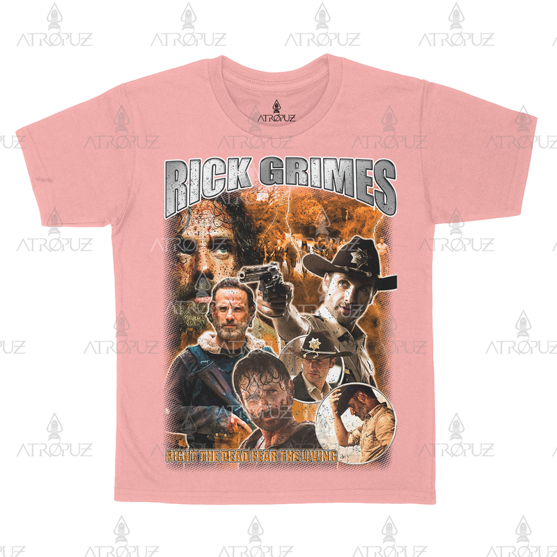Camiseta Algodão Unissex Rick Grimes The Walking Dead
