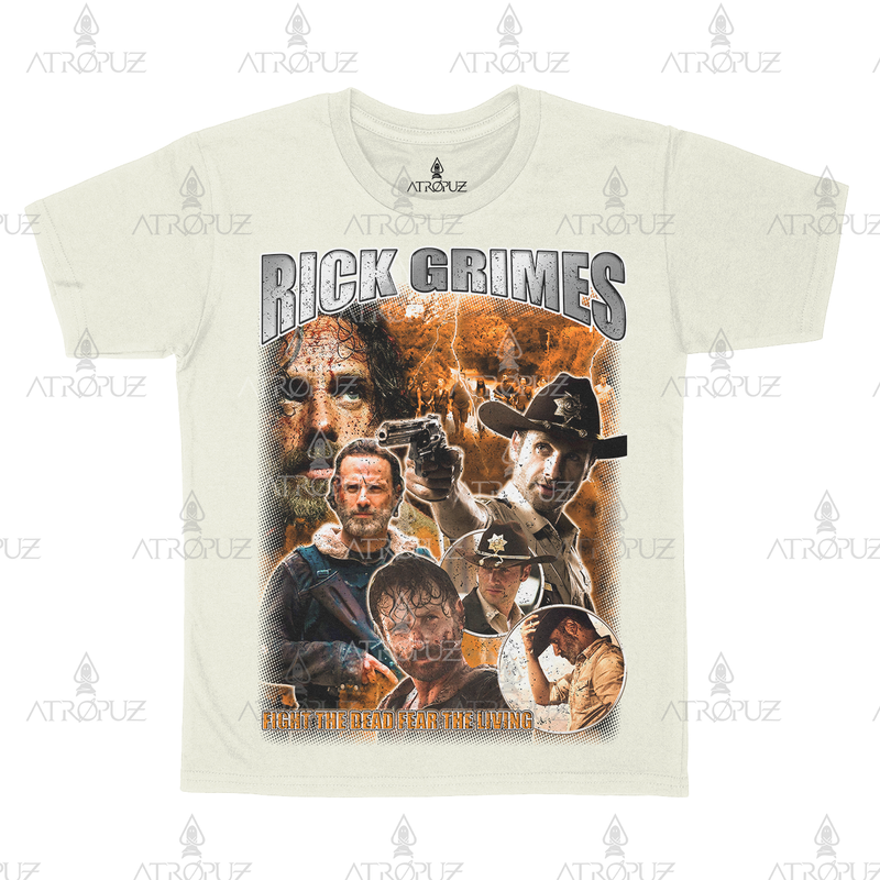 Camiseta Algodão Unissex Rick Grimes The Walking Dead