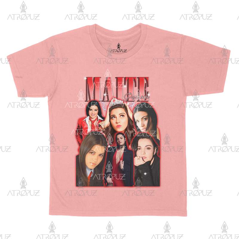 Camiseta Algodão Unissex Maite Perroni Rebeldes RBD