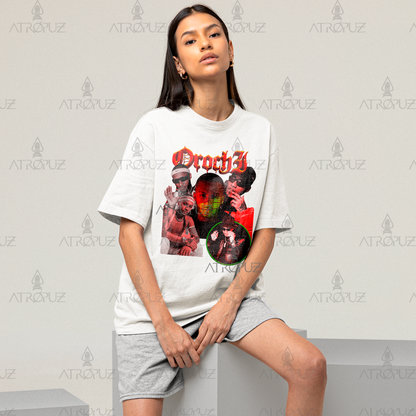 Camiseta Algodão Unissex Cantor Trap Orochi Graphic Tees