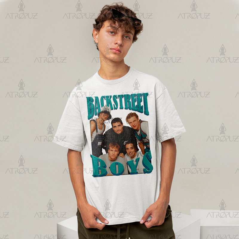 Camiseta Algodão Unissex Tshirt Graphic Tee Backstreet Boys