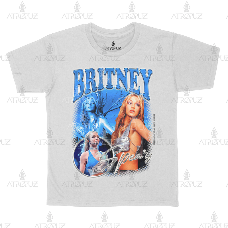 Camiseta Algodão Unissex Britney Spears POP