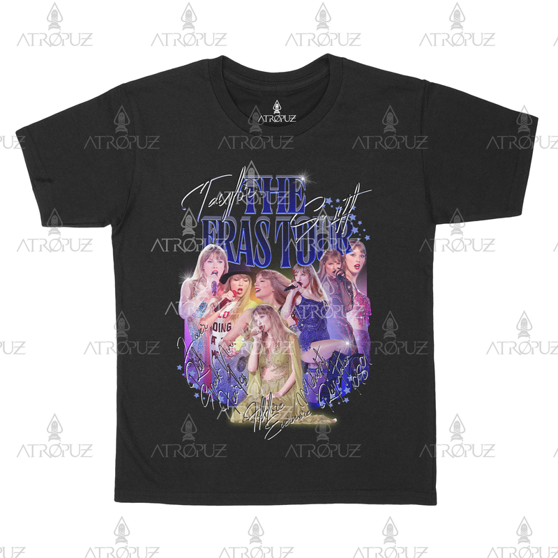 Camiseta Algodão Unissex The Eras Tour Taylor Swift Musicas