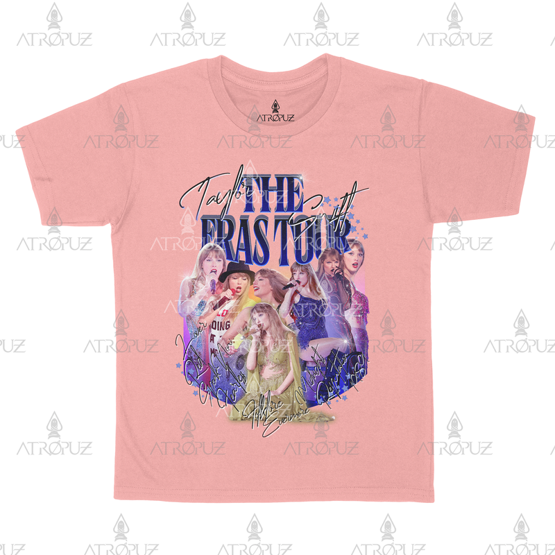 Camiseta Algodão Unissex The Eras Tour Taylor Swift Musicas