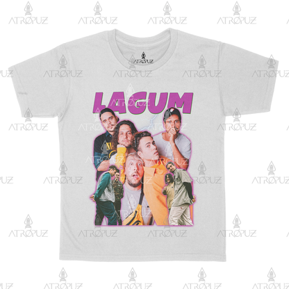 Camiseta Algodão Unissex Banda Lagum