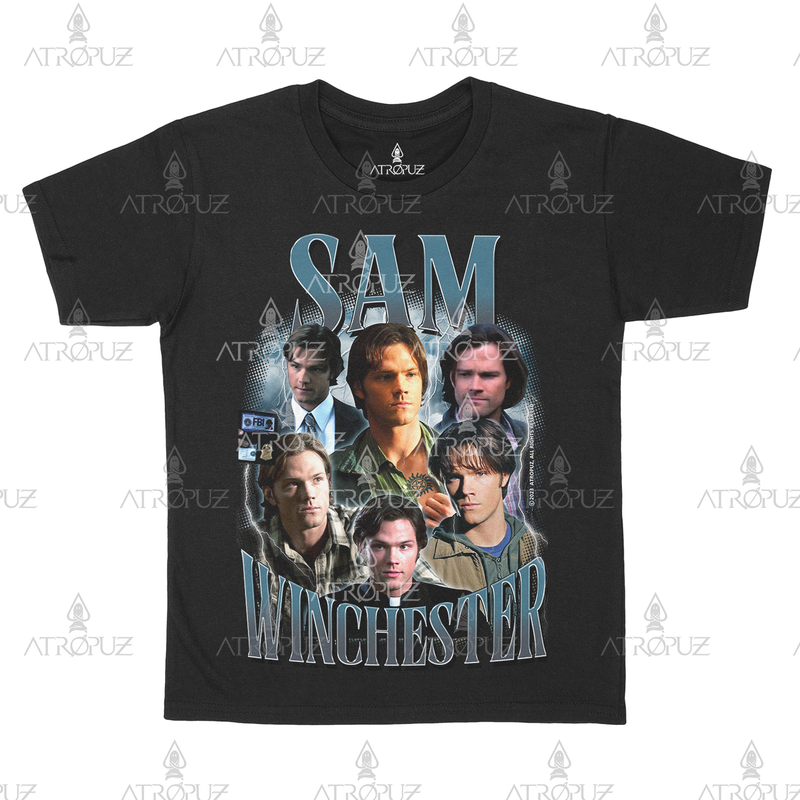 Camiseta Algodão Unissex Sam Winchester Supernatural