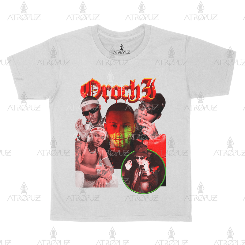 Camiseta Algodão Unissex Cantor Trap Orochi Graphic Tees