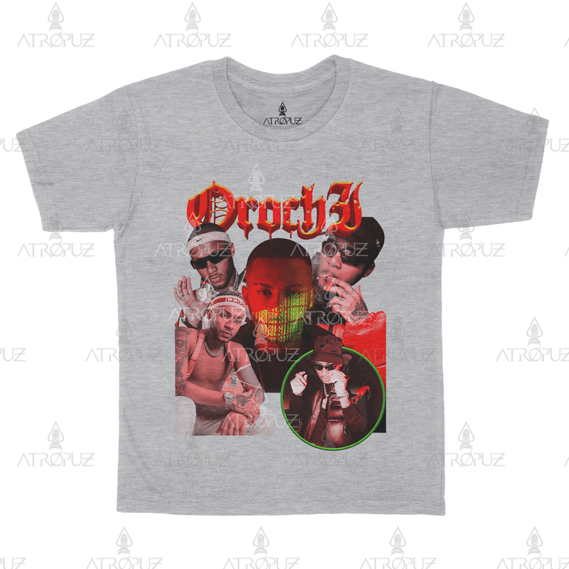 Camiseta Algodão Unissex Cantor Trap Orochi Graphic Tees