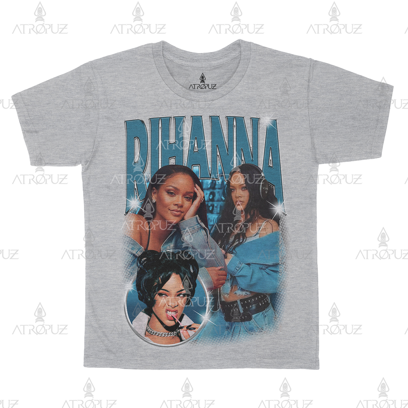 Camiseta Algodão Unissex Rihanna