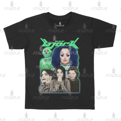Camiseta Algodão Unissex Björk cantora