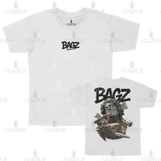 Camiseta Algodão Unissex Bagz Money Bullet
