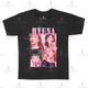 Cópia de Camiseta Algodão Unissex Cantora Hyuna 4Minute Wonder Girls KPOP Graphic Tees