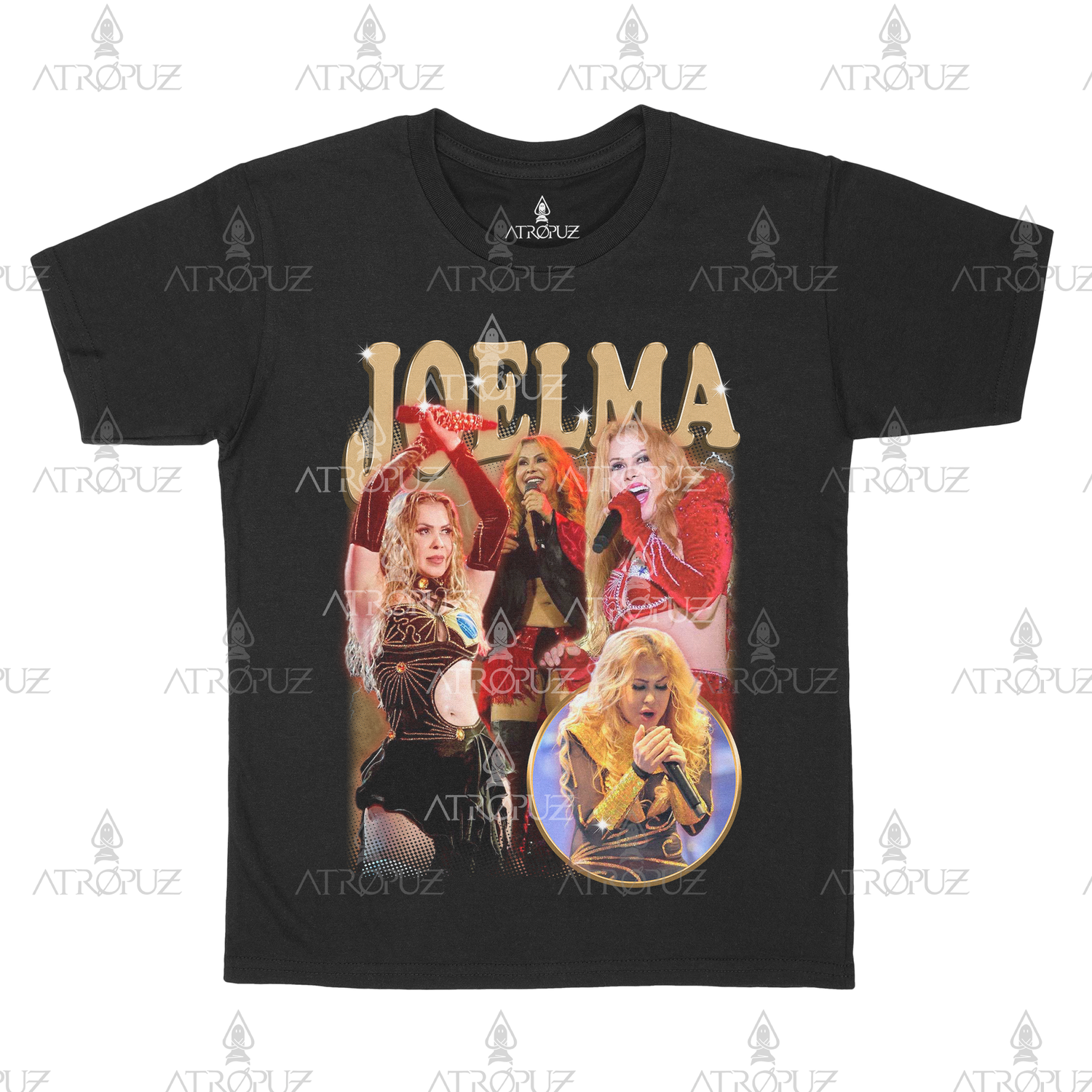 Camiseta Algodão Unissex  Cantora Joelma