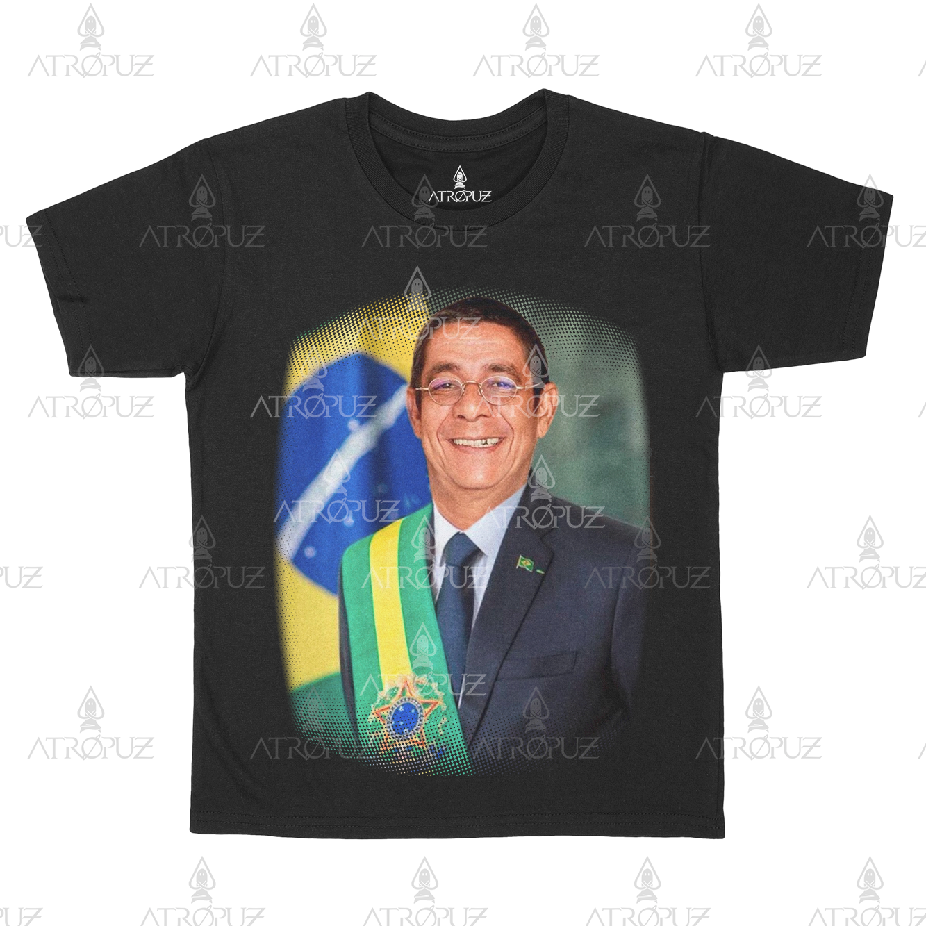 Camiseta Algodão Unissex Zeca pagodinho presidente
