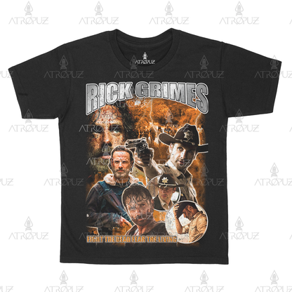 Camiseta Algodão Unissex Rick Grimes The Walking Dead
